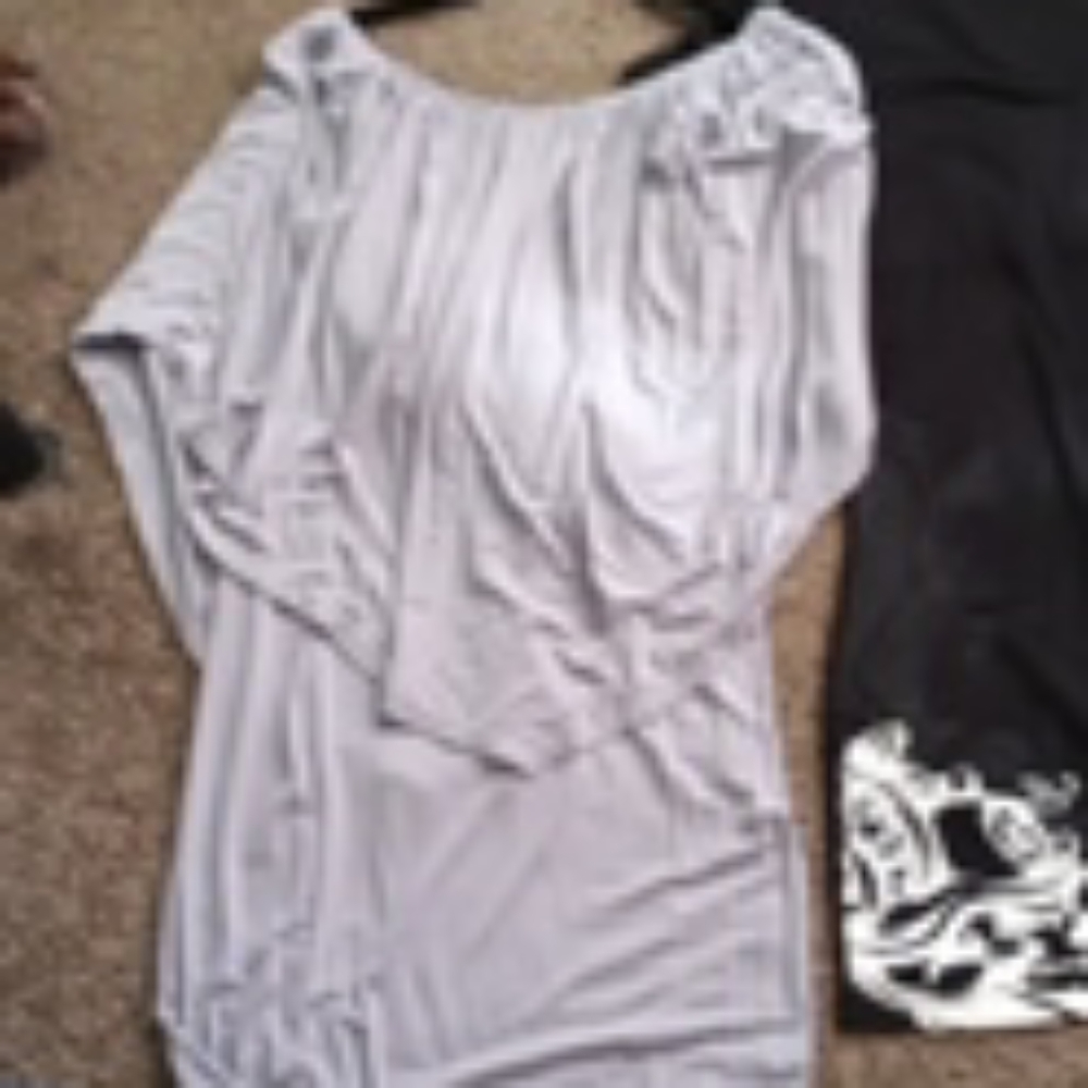 Grey mini dress